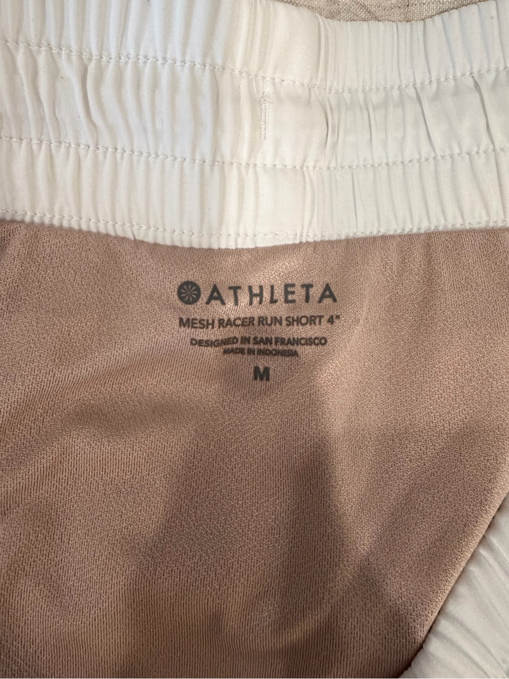 Athleta Mesh Racer Run Short - Picture 2 of 5